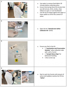 MediaChek HomeScreen Saliva Collection Kit - ABL Diagnostics S.A.